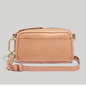 The Leather Carabiner Mini Crossbody Bag